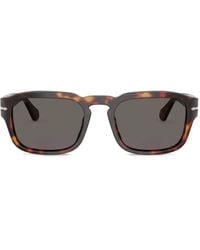 Persol - Tortoiseshell Square-Frame Sunglasses - Lyst
