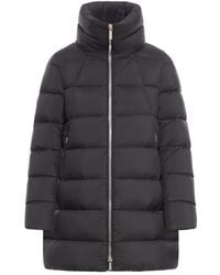 Moorer - Alana Padded High-Neck Coat - Lyst