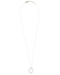 Maison Margiela - Numeric Engraved Ring-Pendant Necklace - Lyst