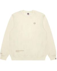 Aape By A Bathing Ape - Printed-Logo Sweatshirt - Lyst