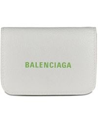 Balenciaga - Mini Logo-Print Wallet - Lyst