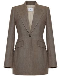 Adam Lippes - Blazer Beaumont À Revers Pointus - Lyst