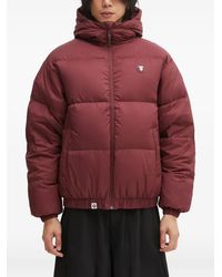 Aape By A Bathing Ape - Hooded Padded Jacket - Lyst