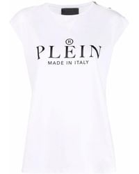 Philipp Plein - Ss Logo-Print T-Shirt - Lyst