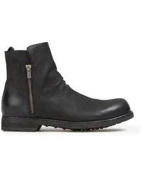 Officine Creative - Bottines En Cuir À Fermeture Zippée - Lyst