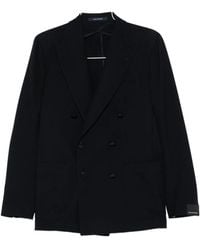 Tagliatore - Double-breasted Patch-pocket Jacket - Lyst