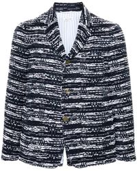 Thom Browne - Blazer de tweed deconstruido - Lyst