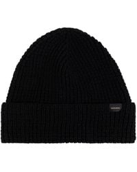 Woolrich - Ribbed-Knit Beanie - Lyst