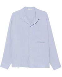 The Row - Elijas Silk Shirt - Lyst