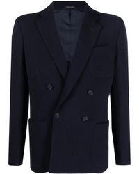 Giorgio Armani - Upton Double-Breasted Blazer - Lyst