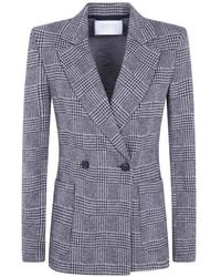 Harris Wharf London - Double-Breasted Blazer - Lyst