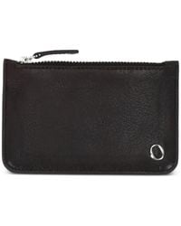 Orciani - Lagoon Zip-Around Leather Cardholder - Lyst