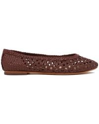 Dragon Diffusion - Woven Leather Ballet Flats - Lyst