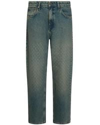 Daily Paper - Monogram Amba Faded Jeans - Lyst