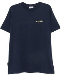 FAMILY FIRST - Amalfi Graphic-Print Logo-Embroidered T-Shirt - Lyst