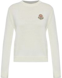 Moncler - Sweater With Logo - Lyst