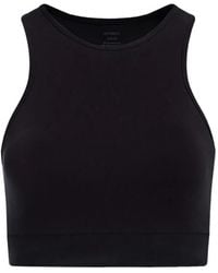 12 STOREEZ - Top mit rundem Ausschnitt - Lyst