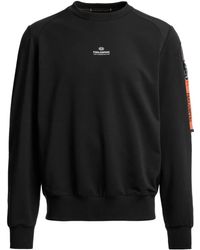 Parajumpers - Logo-Patch Sweatshirt - Lyst