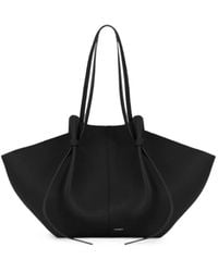 Yuzefi - Large Mochi Pebble-Grain Leather Tote Bag - Lyst