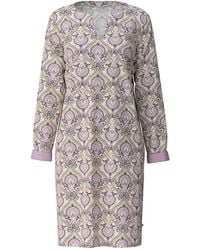 CALIDA - Robe-Nuisette À Motif Cachemire - Lyst