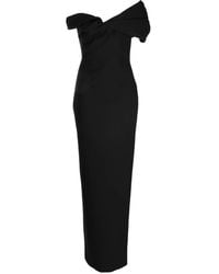 Rachel Gilbert - Matteo Draped-Detailed Asymmetric Gown - Lyst
