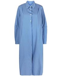 Our Legacy - Machine Cotton Midi Shirt Dress - Lyst