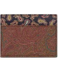 Etro - Porte-Cartes À Motif Cachemire - Lyst