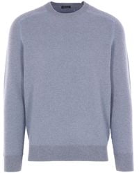 ZEGNA - Trui Met Geribbelde Afwerking - Lyst