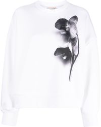 Alexander McQueen - Sweatshirt mit Foto-Print - Lyst