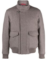 Fay - Stand-Up Collar Jacket - Lyst