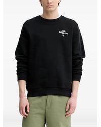 Les Deux - Graphic-Print Crew-Neck Sweatshirt - Lyst