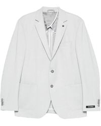 KARL LAGERFELD - Blazer À Simple Boutonnage - Lyst