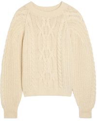 Free People - Frankie Cable Sweater - Lyst