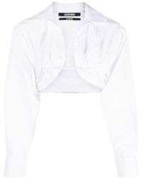 Jacquemus - Cropped Blouse - Lyst