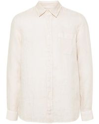 120% Lino - Long-Sleeves Linen Shirt - Lyst