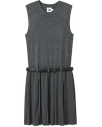 B+ AB - Geplooide Jurk - Lyst