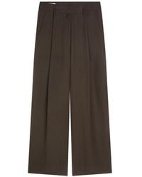 Dries Van Noten - Wide Pleated Trousers - Lyst