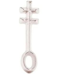 CAPSULE ELEVEN - Egyptian Nefer Symbol Hoop Earring - Lyst