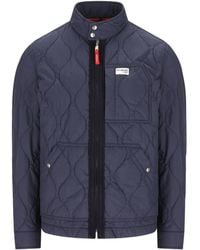 Fay - Quilted Zip-Front Jacket - Lyst