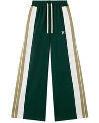 Palm Angels - Monogram Colorblock Sweatpant Dark - Lyst