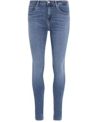 Tommy Hilfiger - Jeans Con Applicazione Logo - Lyst