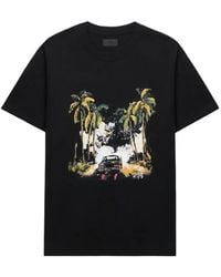 RTA - Colin Oversized Graphic T-Shirt - Lyst