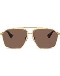 Dolce & Gabbana - Geometric-Frame Sunglasses - Lyst
