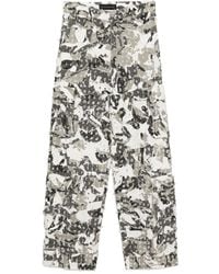 Who Decides War - Gerafelde Cargo Broek - Lyst