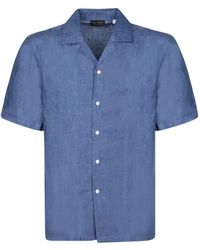 Dell'Oglio - Short-Sleeve Button-Down Shirt - Lyst