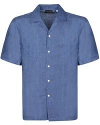 Dell'Oglio - Short-Sleeve Button-Down Shirt - Lyst