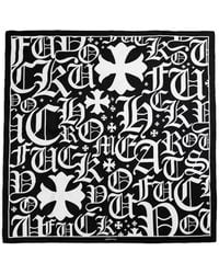 Chrome Hearts - Cross Logo Scarf - Lyst