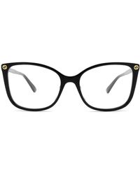 Gucci - Square Glasses - Lyst