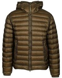 C.P. Company - Goggle Gewatteerde Jas Met Capuchon - Lyst