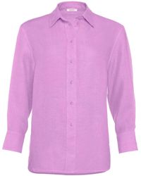 Eres - Mignonette Button-Down Linen Shirt - Lyst